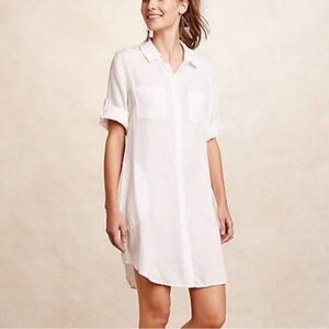 Cloth and Stone White Eyelet Dress